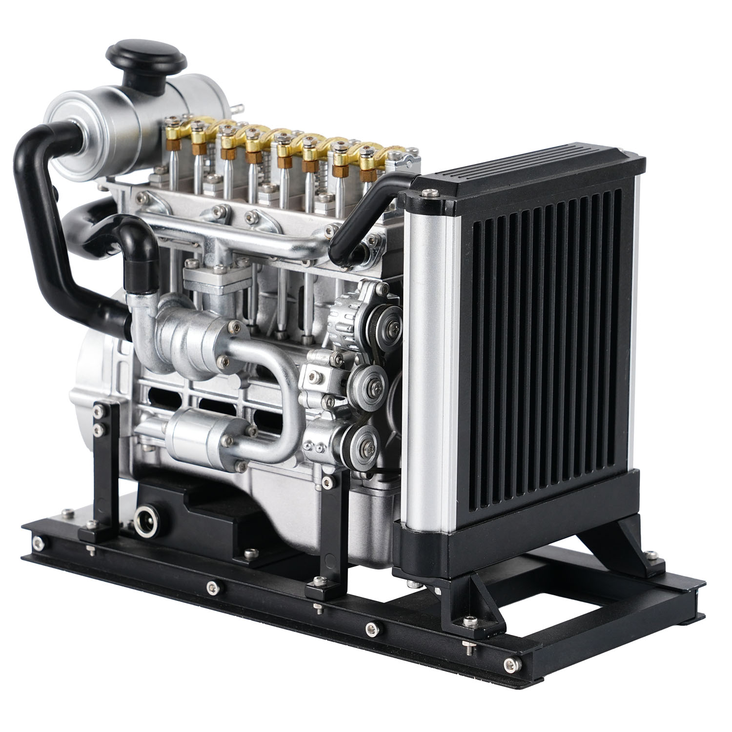 Rc Hobby Tech - Speelgoedgeschenken TECHING Mini Diesel Viercilinder mechanische