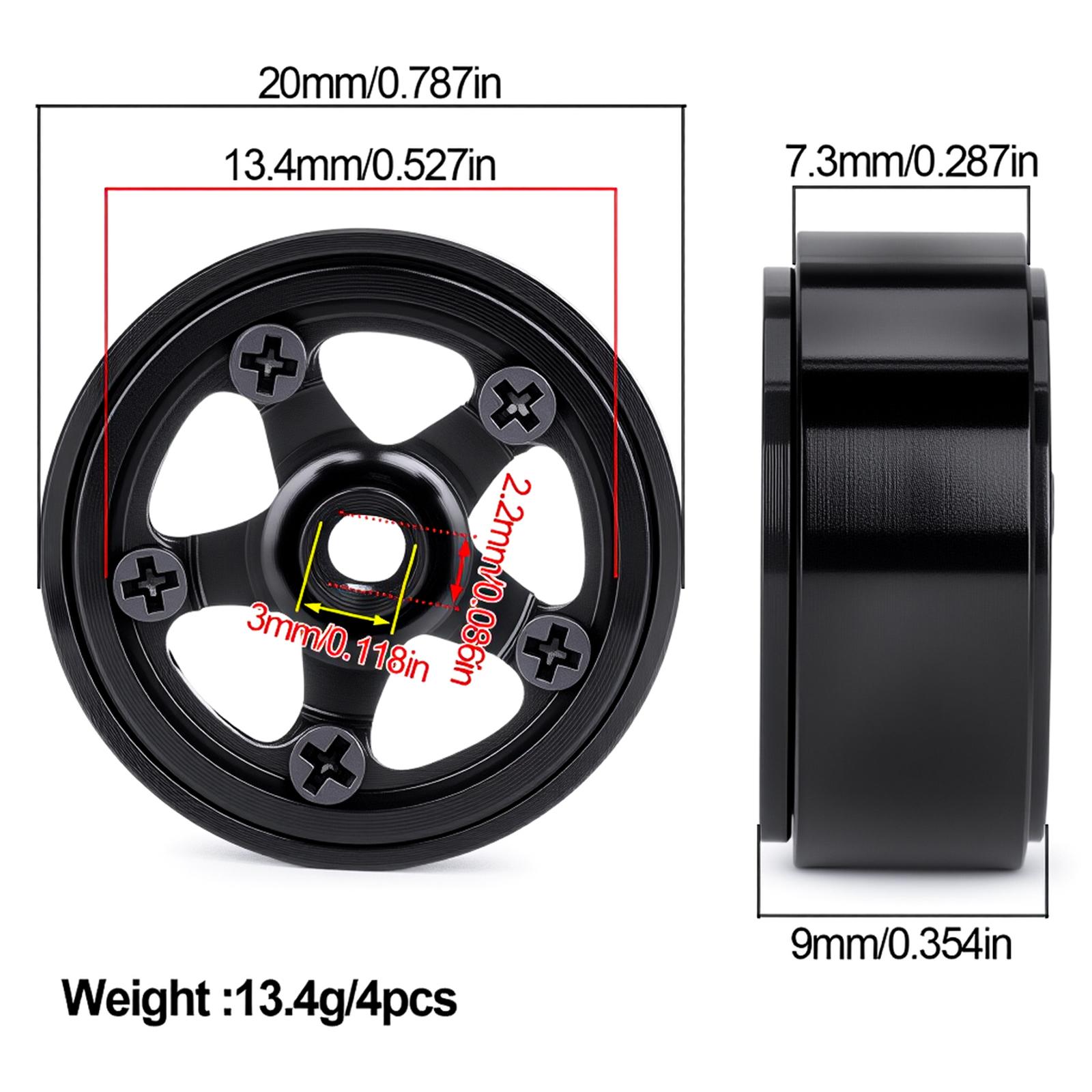 Hobby Grade Wielnaven Aluminiu - Rc Hobby Grade Crawler recensie en prijs
