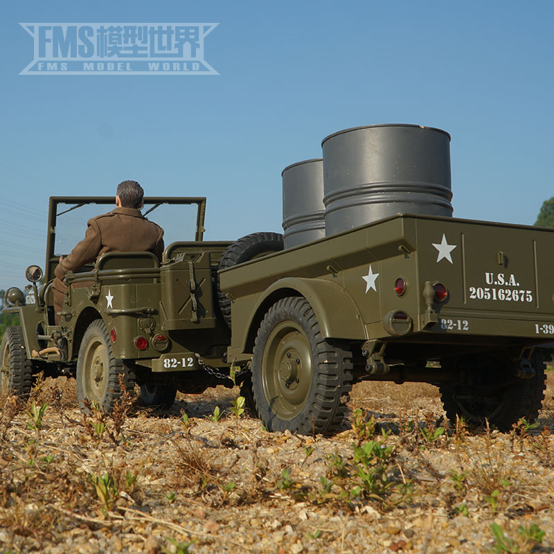FMS 1:6 1941 MB Willys Jeep 4W - Rc Jeep Hobby recensie en prijs