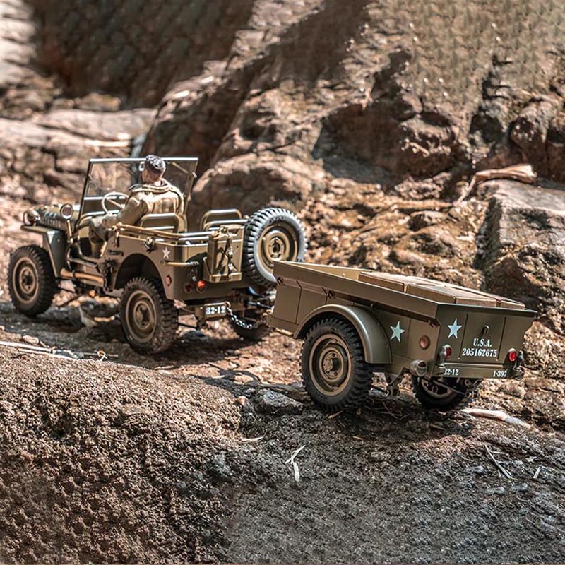 FMS 1/12 C1167 Canvas Dak Voor - Rc Jeep Hobby recensie en prijs